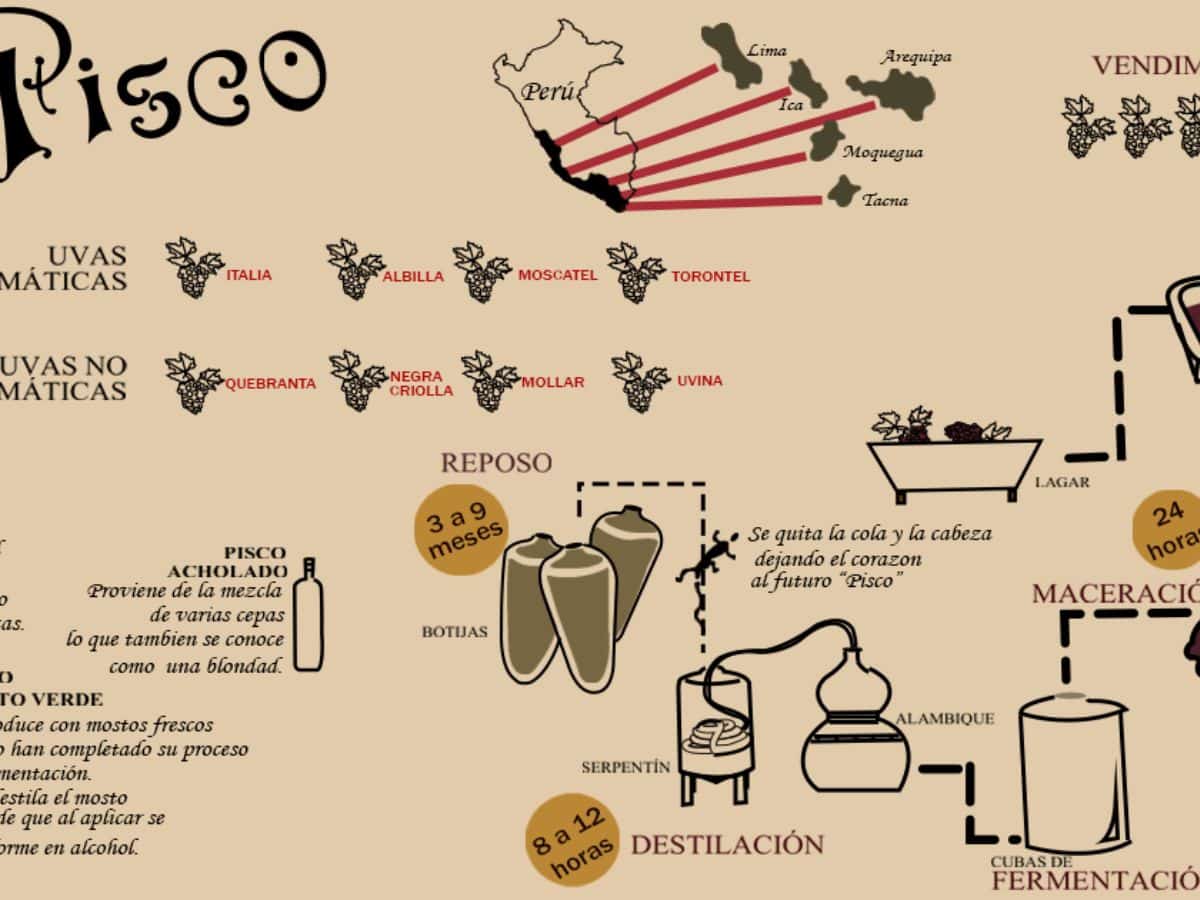 Historia del pisco